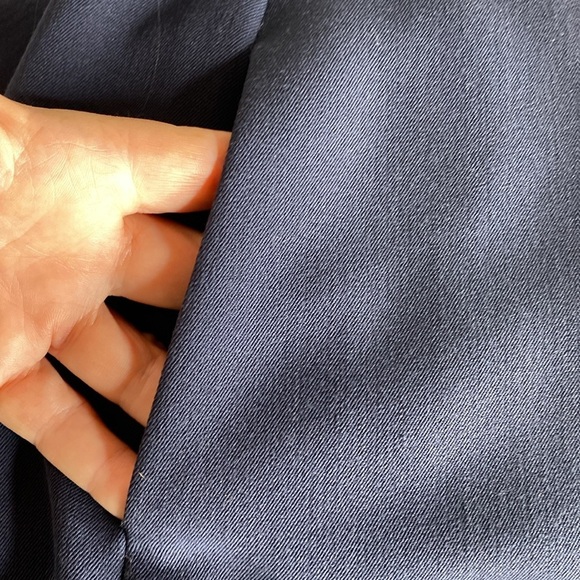 Black Halo Iris Strapless Jumpsuit in Navy‎ - Picture 7 of 7